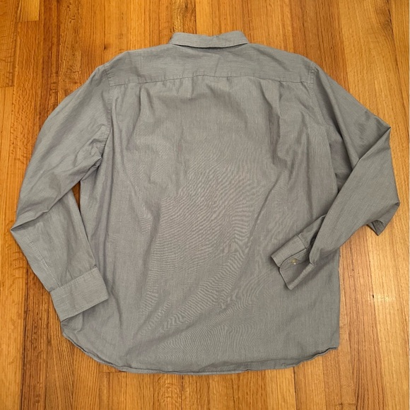 J Crew Button Up Shirt Mens XL Tailored Fit Stripe Long Sleeve Pocket (j5) - Picture 2 of 10